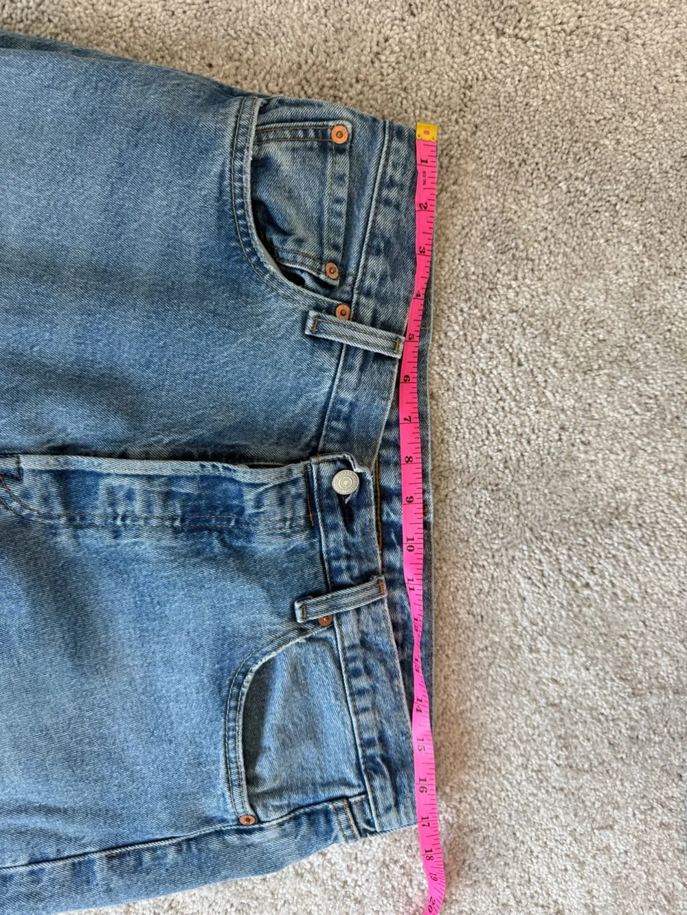 LEVI’S Premium 501 ‘93 Straight Big E Button Fly Denim Jeans | 34X34